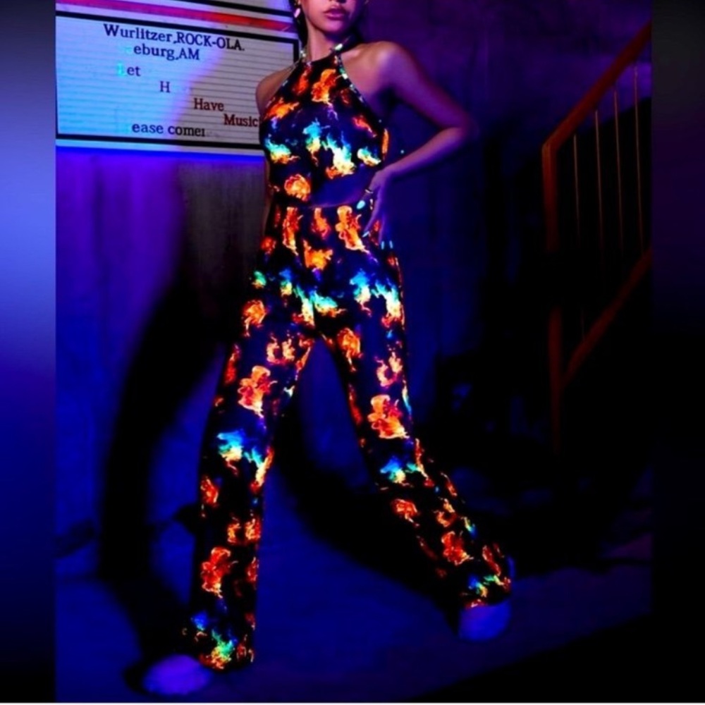 Reflective 2 PC Jumpsuit